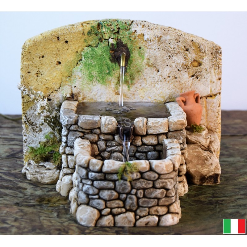 Fontana Per Il Presepe.Fontana Con Acqua In Movimento Fontane E Accessori Presepe E Pr