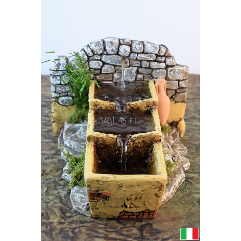 Fontana Per Il Presepe.Fontana Con Acqua In Movimento Fontane E Accessori Presepe E Pr