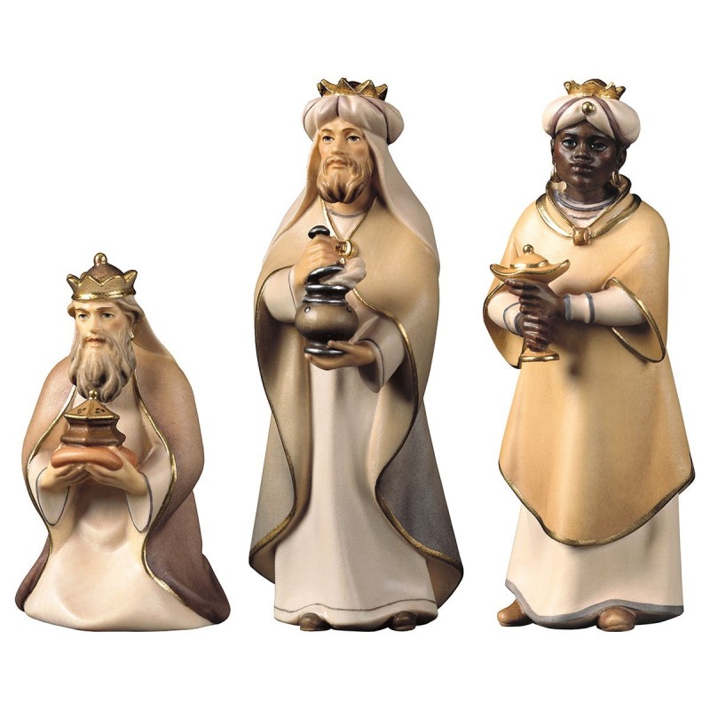 Reyes Magos Madera Presepe Y Belenes 